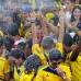 FOTO JAIME P&#201;REZ - A miles de kil&#243;metros del Maracan&#225; los aficionados de Colombia festejaron el hist&#243;rico triunfo ante Uruguay y la clasificaci&#243;n de la Selecci&#243;n, por primera vez, a unos cuartos de final en la Copa del Mundo.