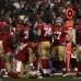 REUTERS - Los 49ers de San Francisco perdieron el invicto en las seis participaciones que han tenido hasta ahora en la gran final de la NFL.