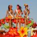 Foto Colprensa - Cartagena se convirti&#243; en un gran carnaval, con el tradicional desfile de carrozas, que dio inicio a las fiestas populares y a las actividades centrales del Concurso Nacional de Belleza. Las 25 candidatas estuvieron radiantes.
