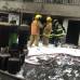 Foto Esteban Vanegas - En este momento las autoridades realizan el proceso de remoci&#243;n de material y enfriamiento de la estructura para que no se presente otra conflagraci&#243;n.