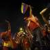 AP - Minutos después de que la presidente del Consejo Nacional Electoral, Tibisay Lucena, diera a conocer el primer boletín oficial, las luces iluminaron la capital venezolana.