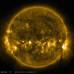 Reuters/Nasa - Imagen del sol captada por la Nasa este 31 de diciembre. Se puede ver la corona de fuego.