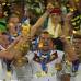 FOTO AFP - Alemania, campeona del Mundial de Brasil 2014 al ganar en la prórroga de la final a Argentina (1-0) en el estadio de Maracaná de Río de Janeiro, sumó su cuarto título de esta competición, de la que no era el vencedor desde hace 24 años, desde Italia 90' ante el mismo rival con idéntico marcador.