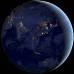 Nasa - Foto: continentes de Asia y Ocean&#237;a. La visi&#243;n diurna y nocturna de la Tierra es fundamental para la ciencia seg&#250;n indic&#243; Steve Miller, investigador sobre fen&#243;menos atmosf&#233;ricos de la Universidad Estatal de Colorado para NOAA.