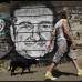 AFP - Un mural recuerda a Robin Williams en Belgrado, Serbia.