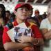 Reuters - Muchos seguidores recordaron a Chávez con fotos y camisetas con su rostro estampado.