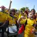 FOTO JUAN ANTONIO S&#193;NCHEZ, ENVIADO ESPECIAL A BRASIL - Los aficionados que viajaron a territorio carioca para presenciar los partidos de la Selecci&#243;n hicieron sentir al equipo como en el Metropolitano, un gesto que Colombia respondi&#243; con tres goles.