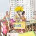 Foto Colprensa - Cartagena se convirti&#243; en un gran carnaval, con el tradicional desfile de carrozas, que dio inicio a las fiestas populares y a las actividades centrales del Concurso Nacional de Belleza. Las 25 candidatas estuvieron radiantes.