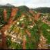 AP - Una vista a&#233;rea de Teres&#243;polis muestra un panorama desolador.
