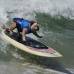 AFP - Im&#225;genes de la sexta competencia anual de surf para perros en Huntington Beach, California, Estados Unidos. En la imagen Tillman.