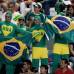 Reuters - La alegr&#237;a de los fan&#225;ticos siguiendo y alentando a los deportistas.