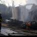 Foto Manuel Saldarriaga - Los bomberos lograron controlar las llamas al medio d&#237;a.