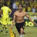 Juan Antonio S&#225;nchez - Falcao celebra en Barranquilla el empate ante Chile que le da la clasificaci&#243;n a Colombia para el Mundial de Brasil 2014.
