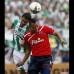 Foto Manuel Saldarriaga - El delantero rojo le puso actitud y luchó todos los balones.