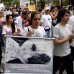 Julio C&#233;sar Herrera - 500 personas marcharon este domingo para protestar contra el maltrato animal.