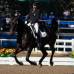 Reuters - Los animales tambi&#233;n hacen parte de las justas, en ecuestre los caballos y sus jinetes son los protagonistas.