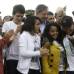 Colprensa-Andr&#233;s Torres - El sargento Arbey Delgado Argote fue recibido por su familia con flores y abrazos.