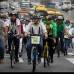Julio C&#233;sar Herrera - Algunos ciudadanos hicieron parte de este recorrido que desea promover el uso de la bicicleta.