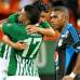 JUAN ANTONIO S&#193;NCHEZ - A solo dos segundos del final Sherman C&#225;rdenas se las ingeni&#243; para salvar la papeleta y con un golazo poner el triunfo del verde.