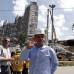 Manuel Saldarriaga - El ministro de vivienda Luis Felipe Henao visit&#243; este viernes la zona de la tragedia.
