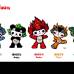 Fuwa - Los Juegos Ol&#237;mpicos de Pek&#237;n 2008 tuvieron cinco mascotas oficiales, que en conjunto se llamaron Los Fuwa, que traduce ni&#241;os de la suerte. Sus nombres eran: Beibei, Jingjing, Huanhuan, Yingying y Nini y sus letras iniciales formaban la palabra Beijing. Tambi&#233;n fueron una alegor&#237;a al tao&#237;smo, a las principales ramas deportivas y los cinco anillos ol&#237;mpicos, as&#237; como un mensaje de amistad.