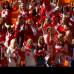 Reuters - Los daneses lucieron su bandera roja y blanca con mucho orgullo.