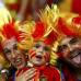 Reuters - Los hinchas ib&#233;ricos en familia para ver a la Furia Roja.