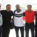 R&#243;binson S&#225;enz - En el Hotel Tryp se reunieron, antes de la fiesta en el Atanasio, exjugadores, exdirigentes y miembros actuales del plantel escarlata que celebra sus 100 a&#241;os. Abrazos y mucha emoci&#243;n entre todas estas generaciones.