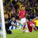 Colprensa - El gol de la victoria fue obra del Luis Muriel, quien aprovech&#243; el pase profundo de James Rodr&#237;guez y el error del guardameta surcoreano, No Dong-Geon, para poner a vibrar a los casi 40.000 aficionados que colmaron las tribunas del escenario bogotano.