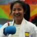 FOTO CORTES&#205;A COMIT&#201; OL&#205;MPICO COLOMBIANO - Finalizado el combate (3-3) los jueces decidieron que la ganadora del duelo hab&#237;a sido la colombiana de 21 a&#241;os.