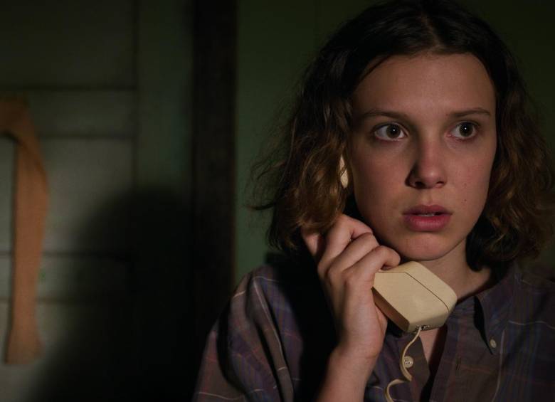 Millie Bobby Brown es una de las protagonistas de Stranger Things. FOTO Cortesía Netflix
