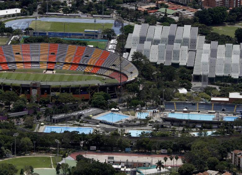 La unidad Atanasio Girardot posee todas las condiciones para brindarles garantías a los deportistas, con escenarios muy adecuados para la realización de diferentes disciplinas. FOTO Donaldo Zuluaga.