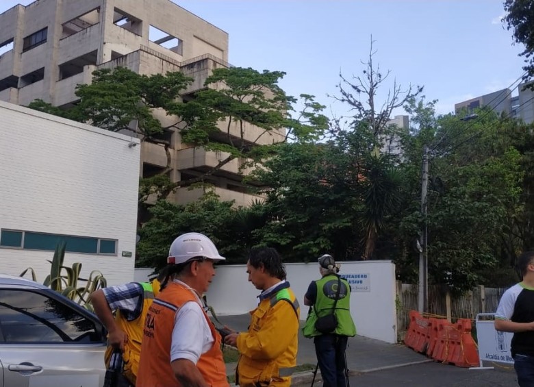 Terminó la evacuación para la demolición del edificio Mónaco
