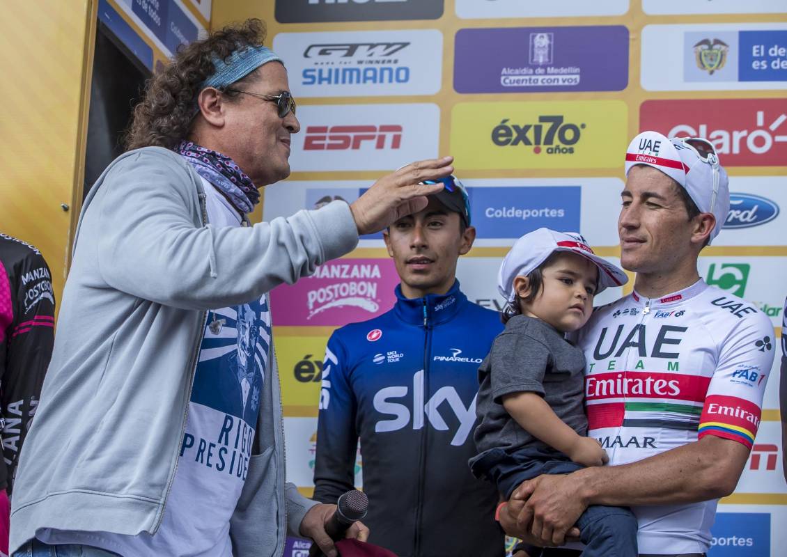 Con la victoria de Nairo Quintana y el título de Miguel Ángel López terminó el Tour Colombia 2.1 que se corrió en Antioquia y contó, entre otros, con la presencia del cuatro veces campeón del Tour de Francia, Chris Froome. FOTOS MANUEL SALDARRIAGA Y JUAN ANTONIO SÁNCHEZ.