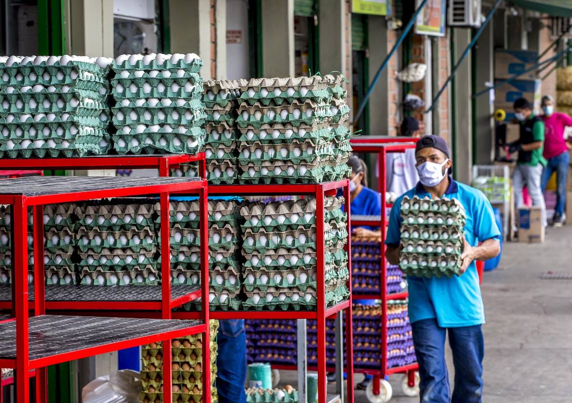 La variedad, los precios y la frescura de los productos son el gran atractivo de la Central Mayorista. Foto Juan Antonio Sánchez
