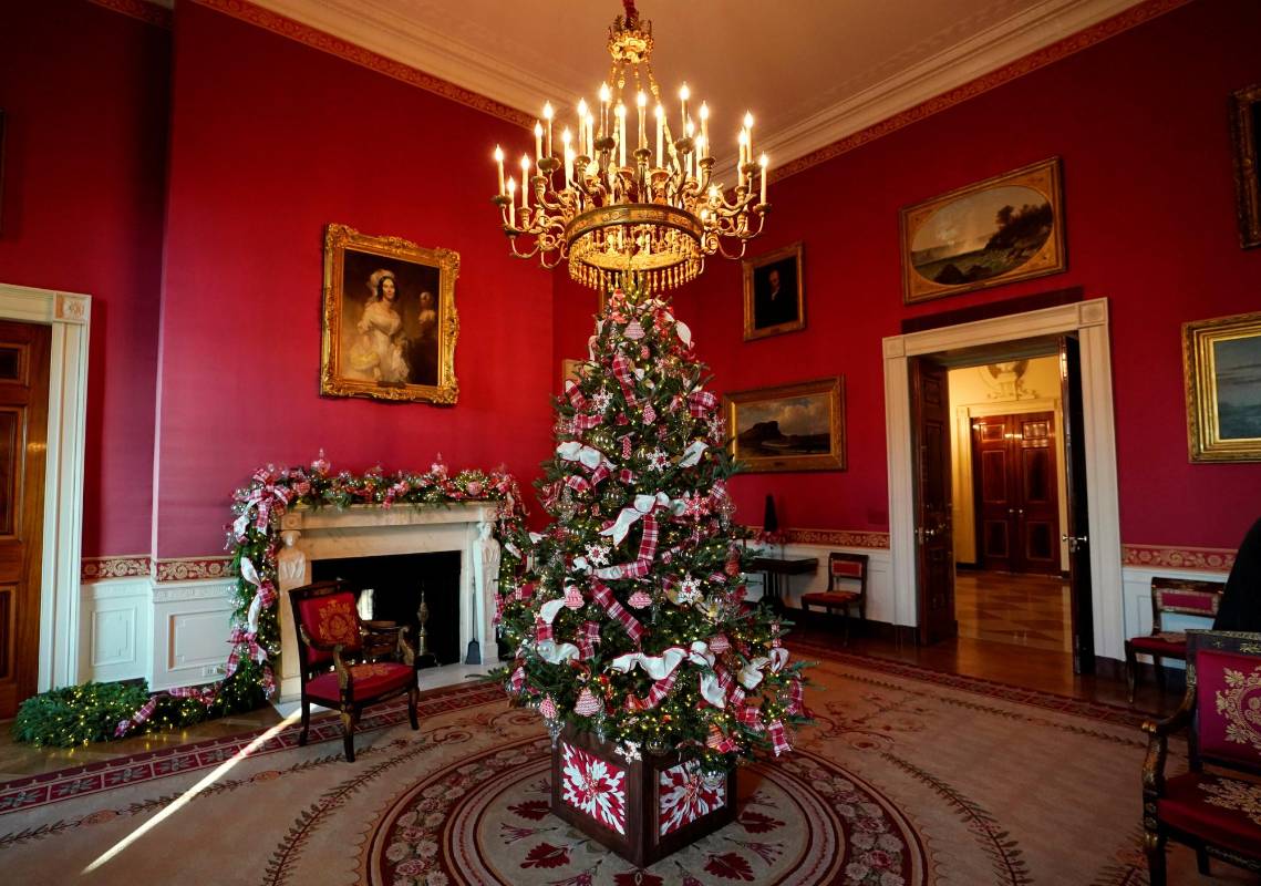 La decoración fue presentada bajo el nombre de “Tradiciones honradas con el tiempo”. FOTO Reuters