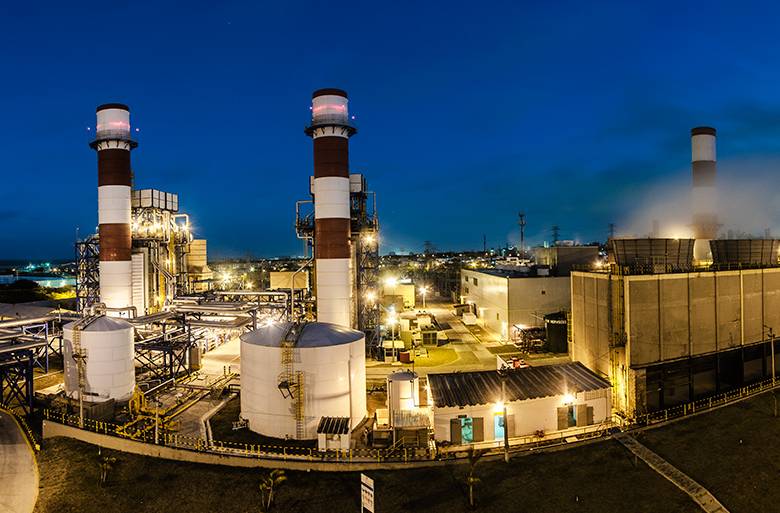 Celsia busca consolidarse como un jugador relevante del sector eléctrico, con complejos como el de zona franca en Barranquilla en la foto. Foto: Cortesía Celsia