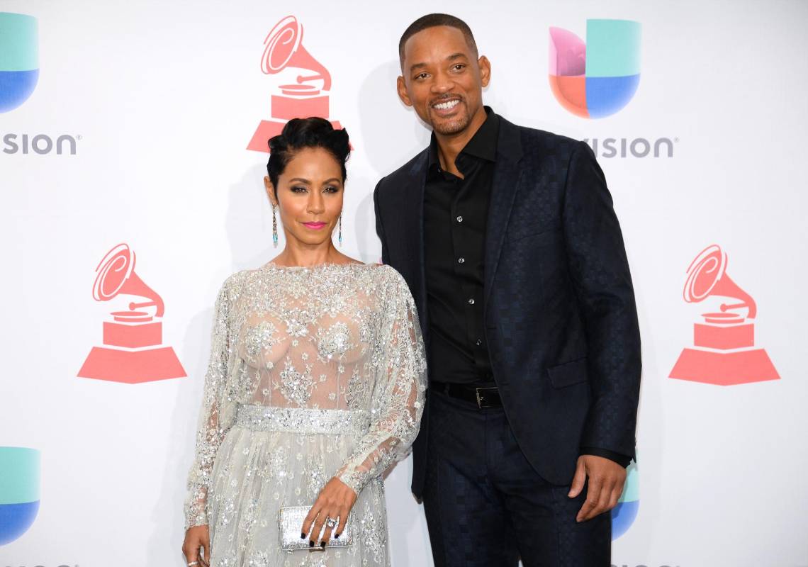 Y uno de los más esperados de la noche era Will Smith, aquí con su esposa Jada. FOTO AP