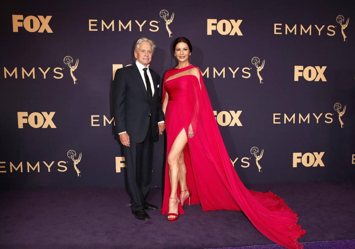 Michael Douglas y Catherine Zeta-Jones. FOTO: EFE. 