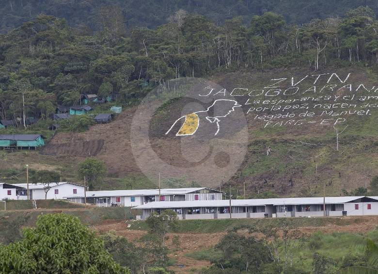 Espacio territorial de Farc en Dabeiba, Antioquia
