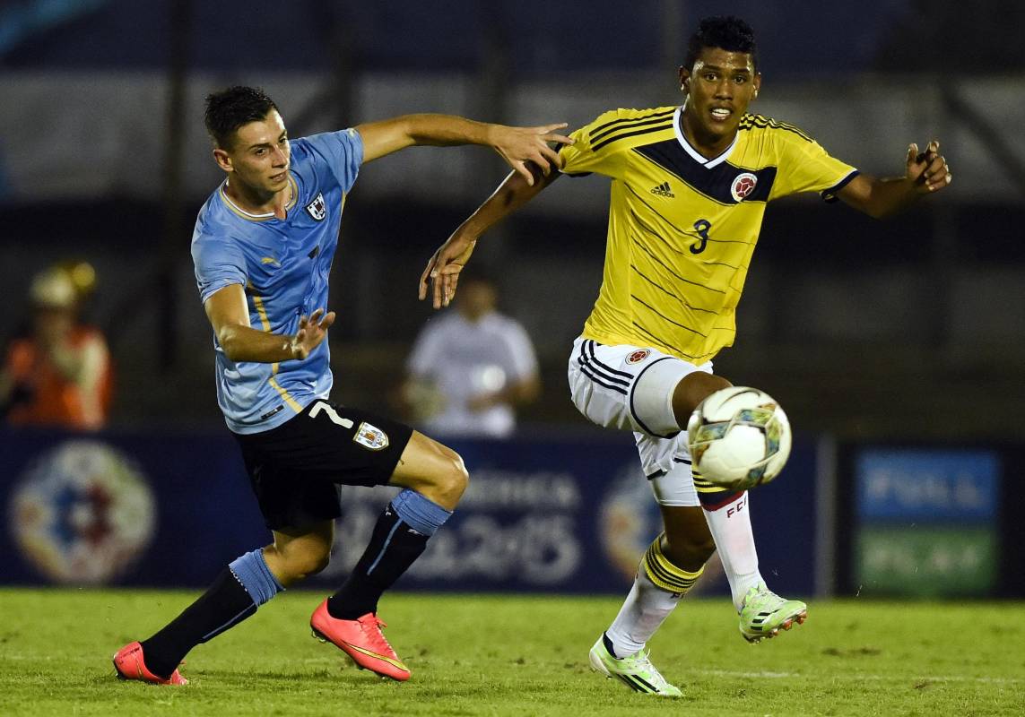 A segunda hora, ‘la tricolor’ reafirmo su asistencia a la Copa del Mundo, después de igualar sin goles ante su similar de Uruguay. FOTO AP