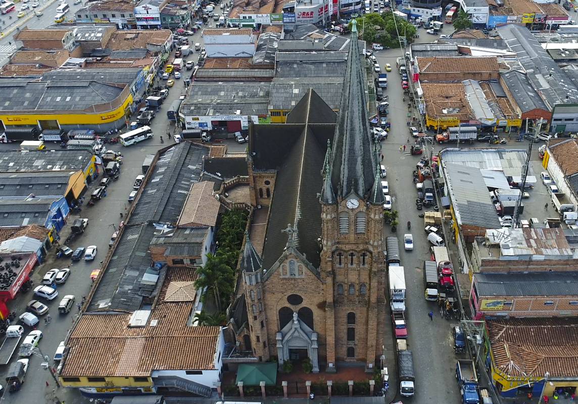 El templo Sagrado Corazón de Jesús. Foto: Juan David Úsuga.