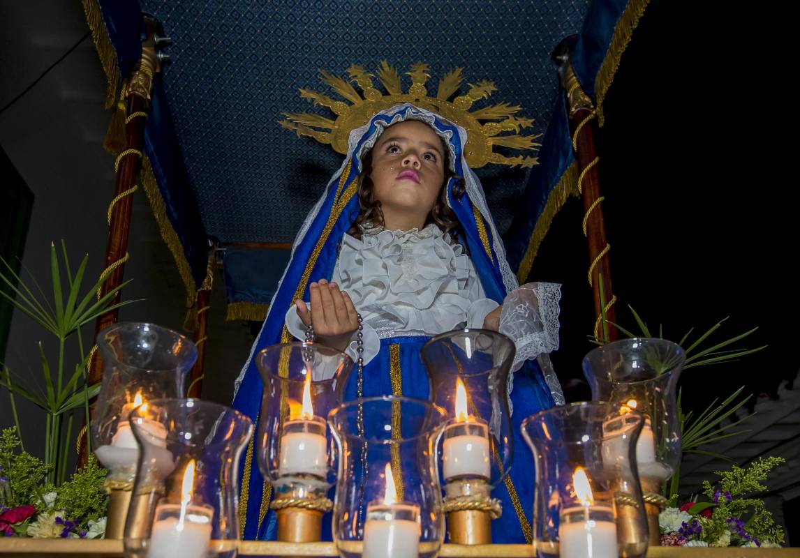 Está celebración aporta a la formación espiritual de los niños. FOTO JUAN ANTONIO SÁNCHEZ OCAMPO
