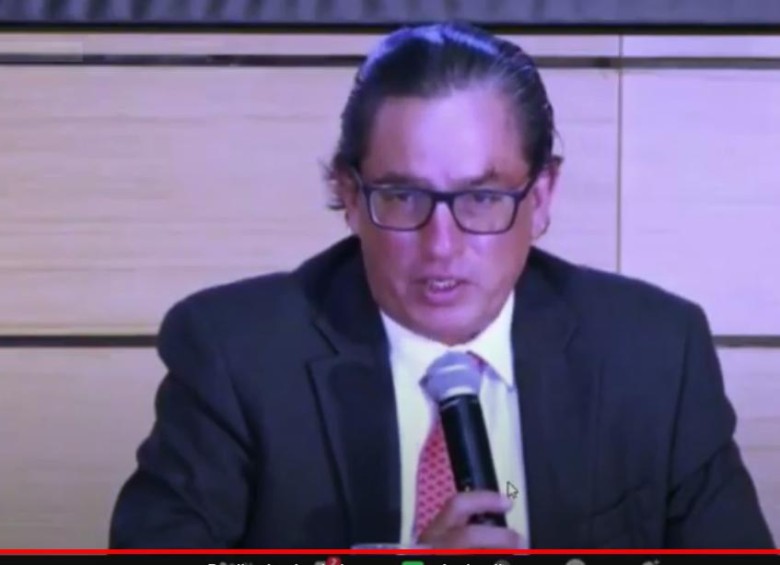 El ministro de Hacienda, Alberto Carrasquilla, participó en la presentación de la Comisión de Estudio de Beneficios Tributarios. Foto tomada de YouTube