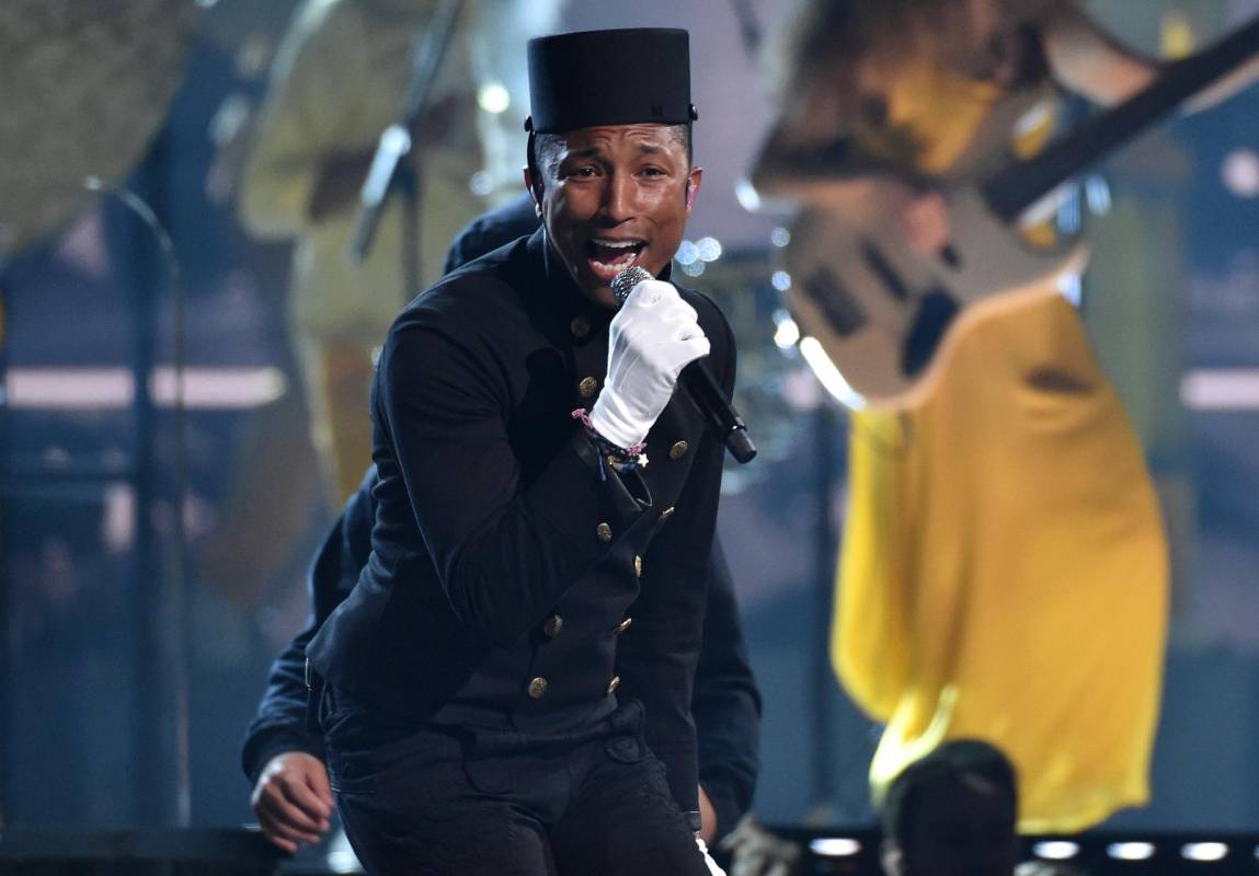 Una versión de Happy interpretó Pharrell Wiliams. FOTO AP