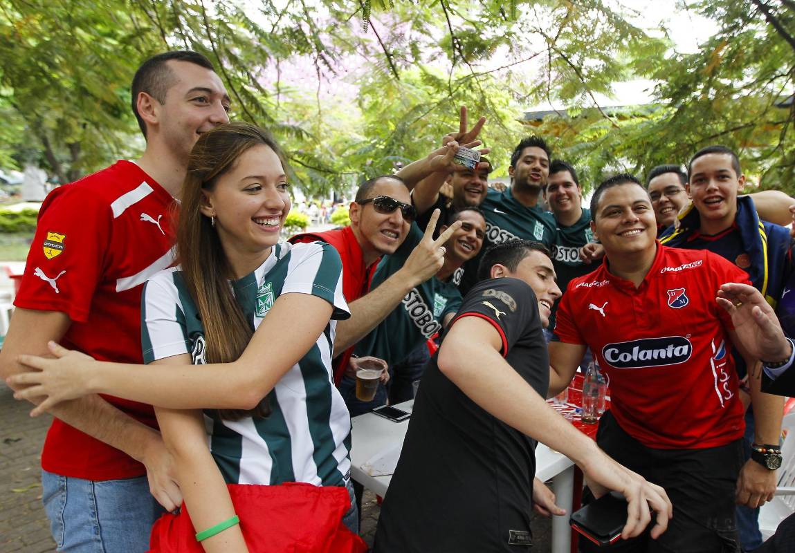 Por segunda ocasión en el año, las hinchadas de ambos equipos disfrutaron viendo el partido juntas. FOTO JAIME PÉREZ