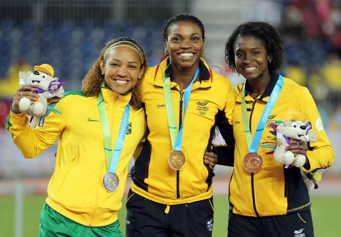 En los Juegos Panamericanos de Toronto 2015 defendió el título en el triple de los Panamericanos de 2011. FOTO COLPRENSA