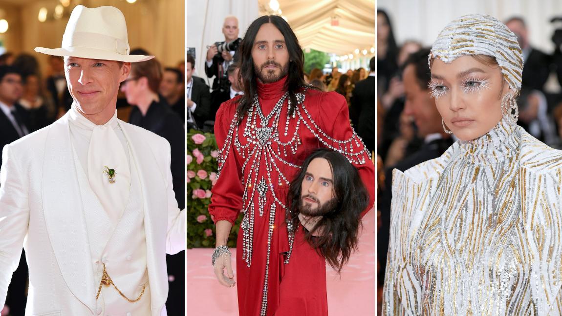 Detalles de Benedict Cumberbatch, Jared Leto y Gigi Hadid. FOTOS AFP