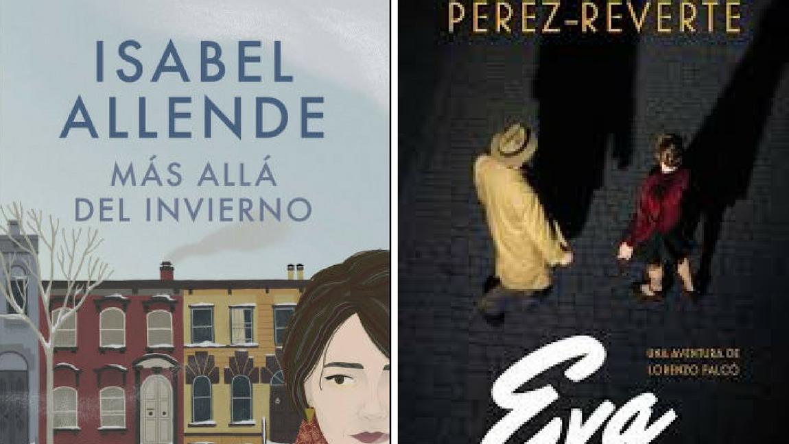 La chilena Isabel Allende presentó este año Más allá del invierno, libro en el que aborda la vida de inmigrantes y refugiados bajo un prisma de amor, solidaridad y esperanza, en tanto que el español Arturo Pérez Reverte nos deja Eva, una nueva aventura de Lorenzo Falcó, el espía que ya había aparecido en otras de sus obras. Fotos Cortesía