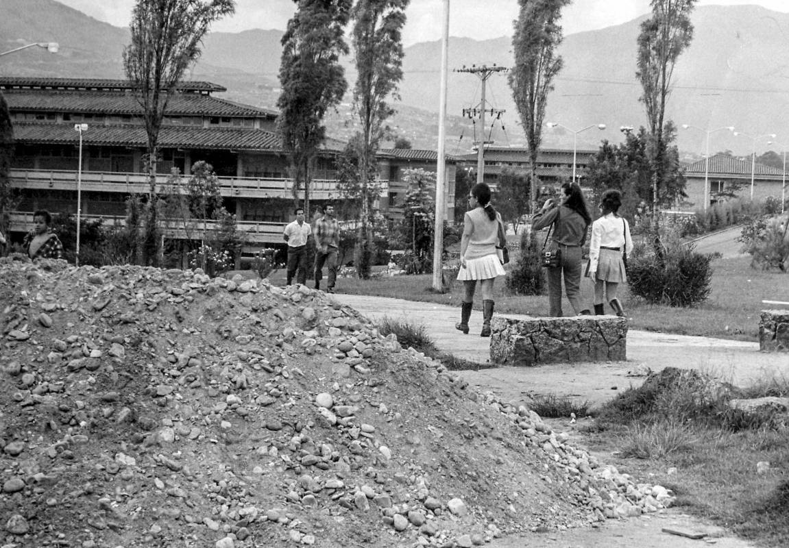 La Ciudadela Universitaria se construyo sobre un lote de 314.843 metros cuadrados. FOTO: ARCHIVO EL COLOMBIANO